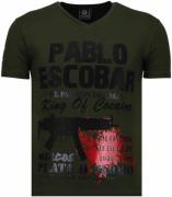 Local Fanatic Pablo escobar narcos rhinestone t-shirt