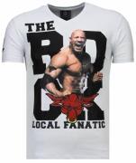 Local Fanatic The rock rhinestone t-shirt